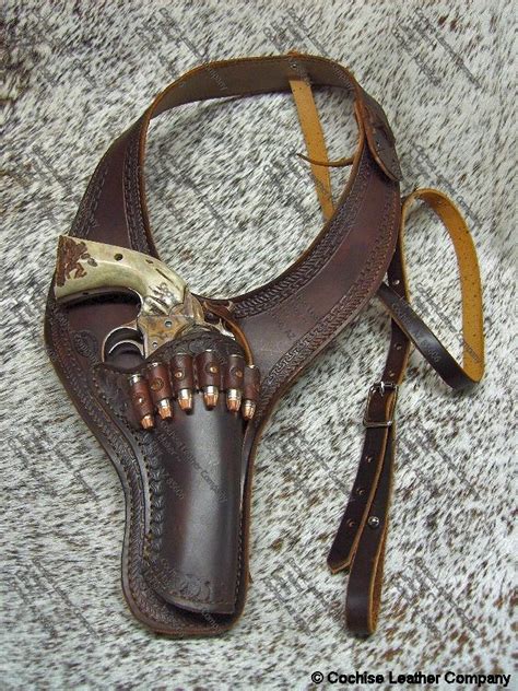 Soak the holster with water until it becomes soft. Border Bandit Western Shoulder Holster with Bullet Loops
