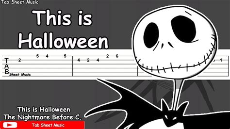 This Is Halloween This Is Halloween Nightmare Before Christmas - This is Halloween - The Nightmare Before Christmas Guitar Tutorial