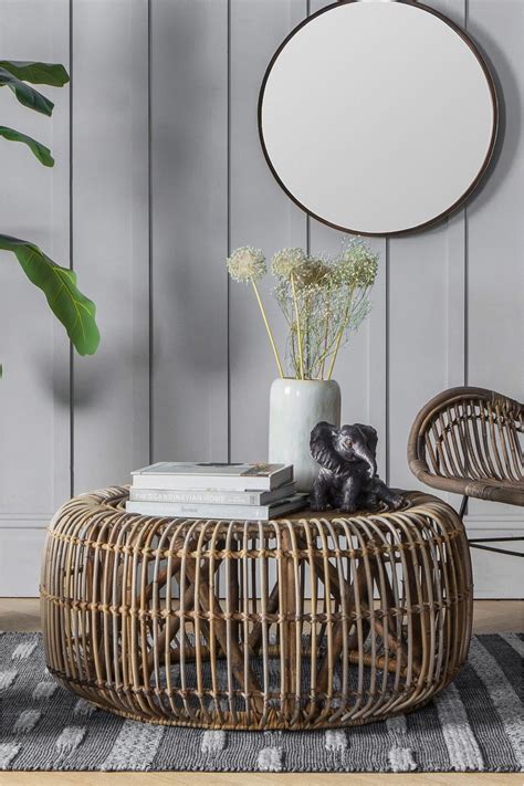 Rattan Coffee Table By Hudson Living in 2020 | Wicker ...