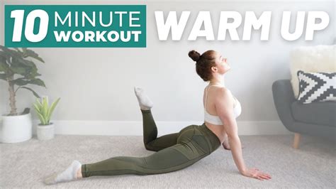 10 Min Full Body Warm Up No Equipment Mobility Workout Youtube