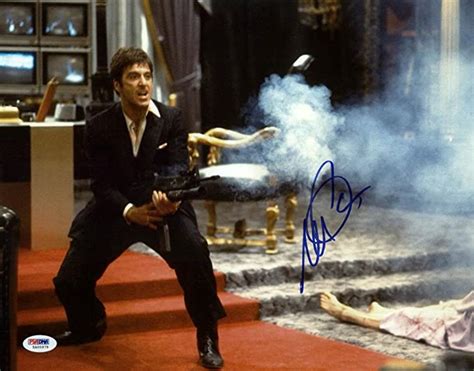 Al Pacino Scarface Signed Say Hello To My Little Friend