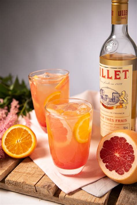 Lillet Cocktail Mit Sekt Rezept Lillet Cocktail Cocktails Mit Sekt