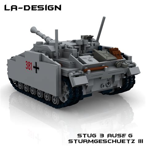 Huge sale on ww2 lego german now on. LEGO Custom Stug 3 III German WW2 Panzer Tank 3 - a photo ...