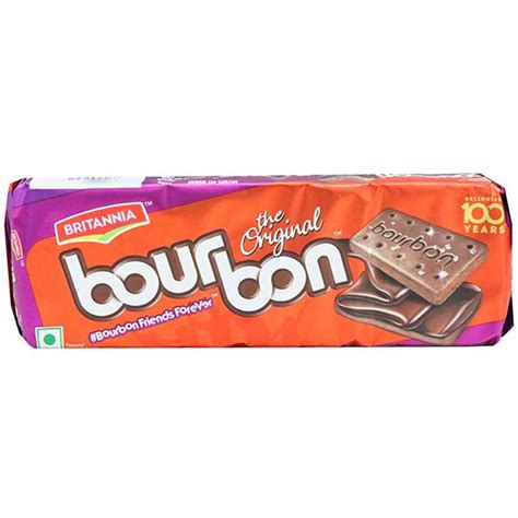 Buy Britannia Bourbon The Original Sandwich Biscuits 120 G Online At