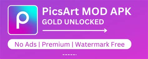 Picsart Mod Apk Latest Version Download And Gold Unlocked