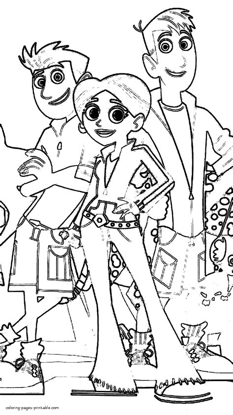 Wild Kratts Coloring Pages Line Drawing Free Printable Coloring Pages Porn Sex Picture