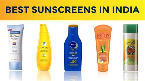 10 Best Sunscreens In India Good Sunscreen For Face Best Sunscreens