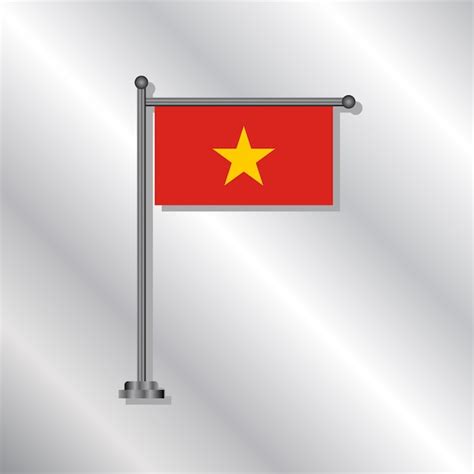 Premium Vector Illustration Of Vietnam Flag Template