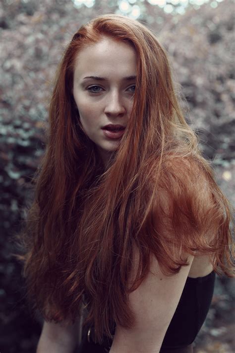 Wallpaper Trees Women Outdoors Redhead Long Hair Black Dress Blue Eyes Bare Shoulders