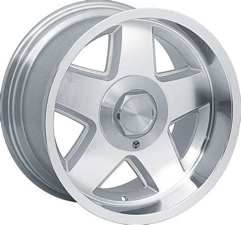 Oer K151795sv Oer R15 5 Spoke Aluminum Wheels With Silver Accents
