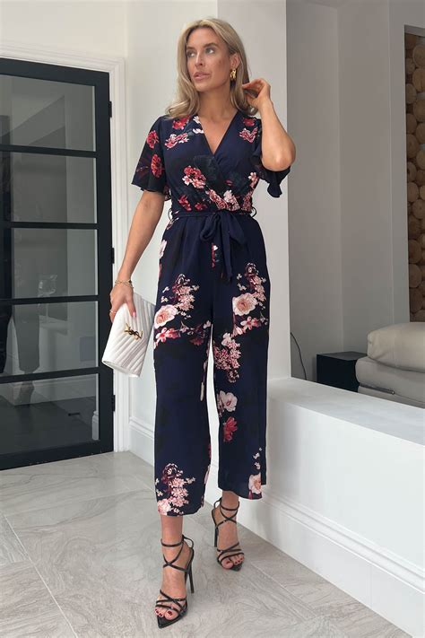 Buy Girl In Mind Trixie Angel Sleeve Culotte Jumpsuit From The Next Uk