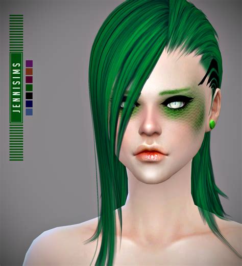 Jennisims Downloads Sims 4makeup Eyeshadow Snake