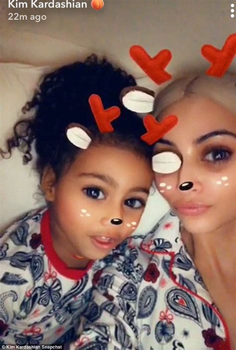 Two Cute Here The Siren Posed With Daughter North In Matching Pajamas