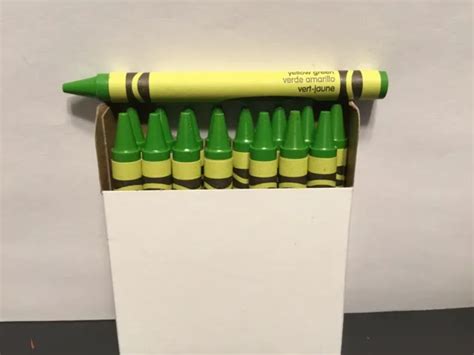 16 Crayola Crayons Yellow Green Bulk 1000 Picclick