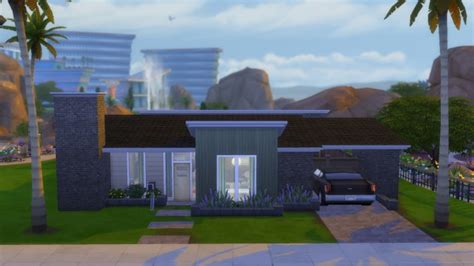 Modern 1951 House By Rayanstar At Mod The Sims Sims 4 Updates