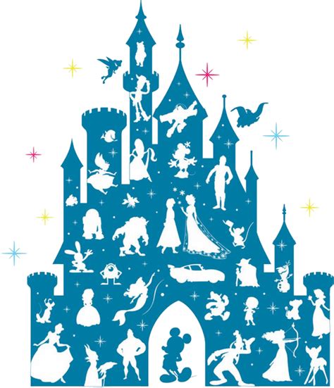Disney Castle Silhouette Png - Free Logo Image png image