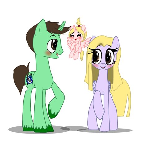 My Pony Parents And Filly Sister By Noxidamxv On Deviantart