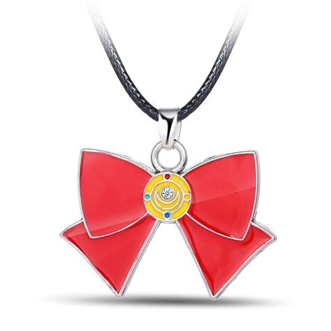 Sailor Moon Bowknot Necklace Otakupicks Rock Necklace Charm