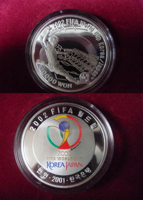 Rm1, rm5, rm10, rm50, rm100. 10.000 Won 2001 Süd-Korea Silbermünze FIFA Fußball-WM ...