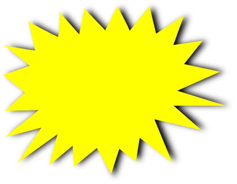 Yellow Starburst Clipart 10 Free Cliparts Download Images On