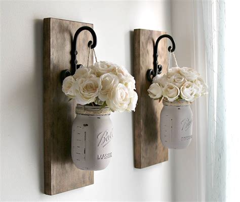 Farmhouse Wall Sconces Everyday Home Decorations Farmhouse Etsy In
