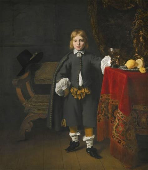 “portrait Of A Boy Aged 8” By Ferdinand Bol Ritratti Di Bambini Xvii