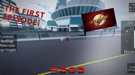 The Flash Ep 1 The Flash Earth Prime Roblox Ajc Games