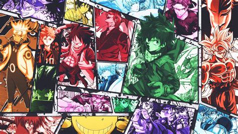 Desktop Wallpaper X Hd Anime Collage Aesthetic Music Is