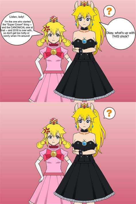 Peach And Bowsette