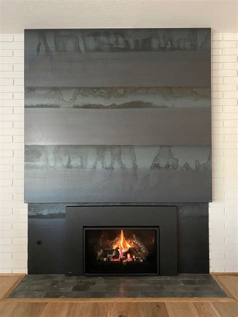 Hot Rolled Steel Fireplace Surround Fireplace Surrounds Metal