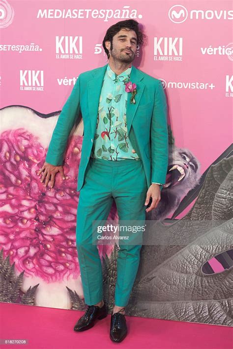 Spanish Actor Alex Garcia Attends Kiki El Amor Se Hace Premiere At