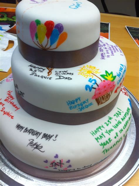 Interactive Birthday Cake 25th Birthday Cakes Cake Brithday Cake