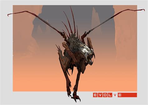 Evolve Creature Concept Art By Stephen Oakley 119 Escape The Level