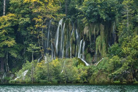 Wasserfall 2 Obere Seen Nationalpark Plitvicer Seen Kroatien Foto