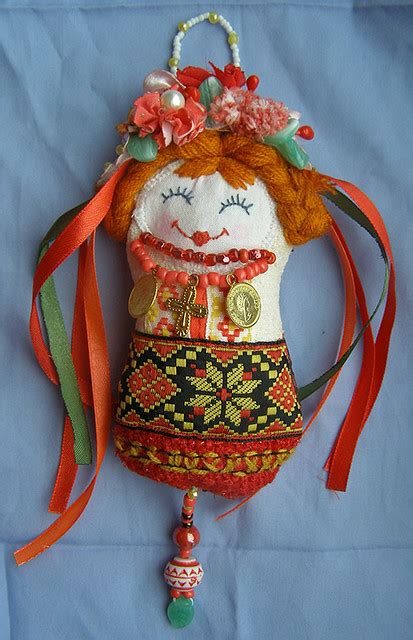 Dotee In Native Ukrainianoksana Yaroslava Flickr Felt Crafts