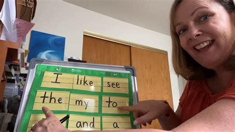 Using hand actions by putting a finger up in the air or the palm of your hand to spell. Phonics REVIEW 5 - YouTube