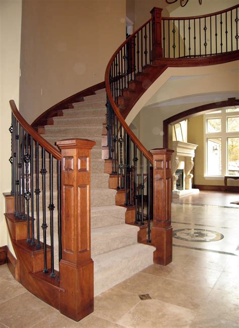 20 Wooden Staircase Railing Ideas Decoomo