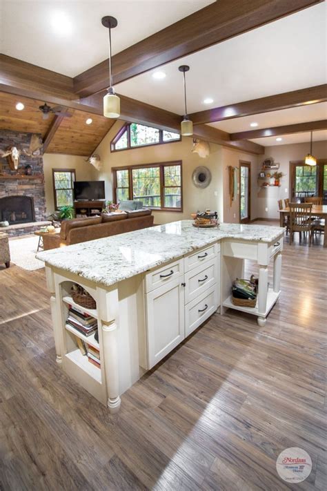 Maybe you would like to learn more about one of these? Rustic Transitional Open Concept Home featuring the ...