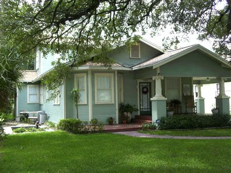 Green Airplane Bungalow In Tampa Bungalow House Plans Small Bungalow