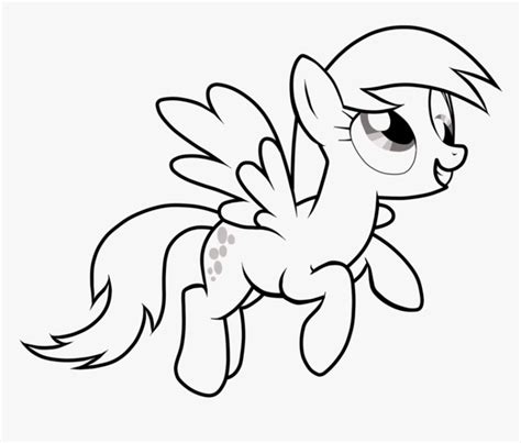 Derpy My Little Pony Coloring Page Mlp Coloring Pages Derpy Hd Png