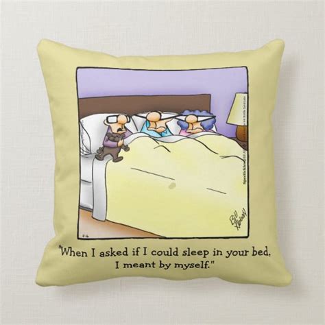 Funny Bedtime Humor Pillow T Uk