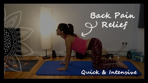 Back Pain Relief | 12-minute Intensive | Beginner to Intermediate level