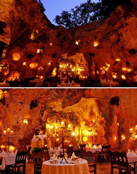 Ali Barbours Cave Restaurant In Kenya Set In An Ancient Cave And