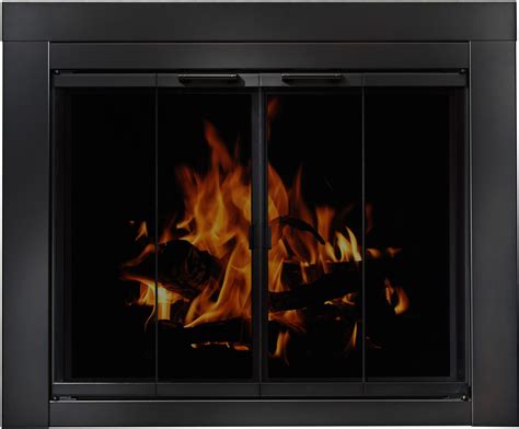 Ardmore Universal Glass Fireplace Doors By Residential Retreat