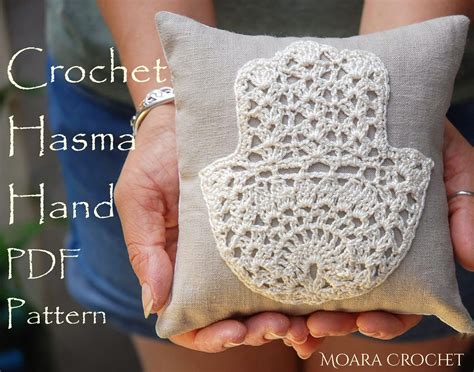 Crochet Motif Crochet Hamsa Crochet Pattern Hand Of Etsy