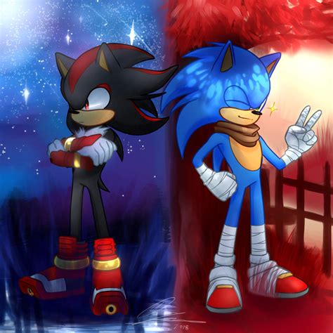 Sonic And Shadow Fanart Arts And Ocs Amino