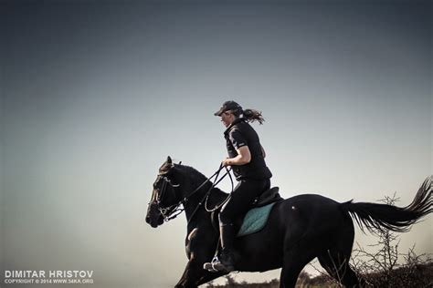 Woman Riding Galloping Horse At Dusk 54ka Photo Blog