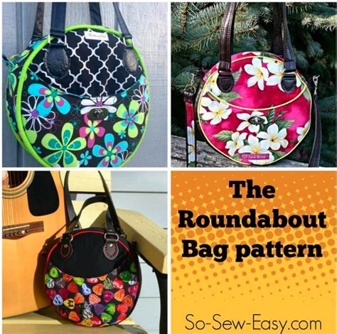 Free Sewing Pattern The Roundabout Bag I Sew Free