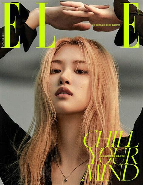 Blackpink Rose Cover Nct Dream Chenle Jisung Elle Korea Whole Magazine July 2020 Ebay Rosé