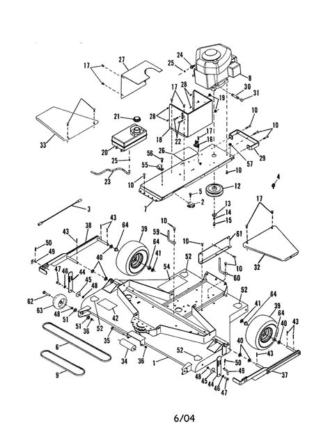 Decoding The Swisher 44 Rough Cut Mower Parts Diagram Everything You